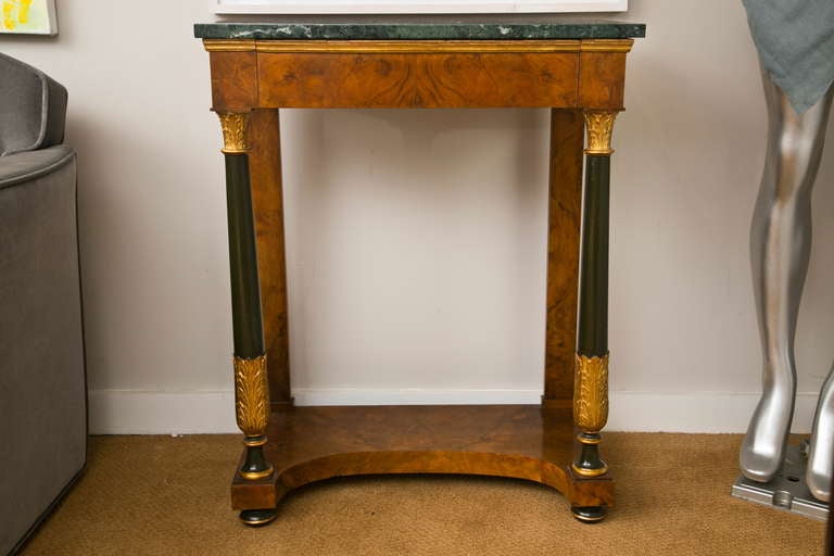Diminutive Antique French Neoclassical Style Console