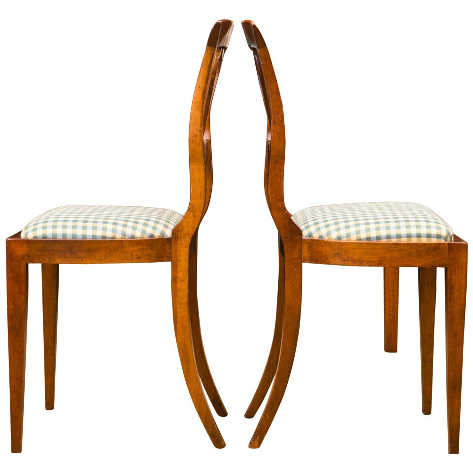 Provincial French Chair Pair