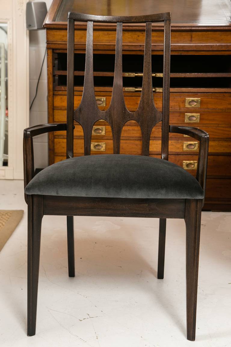 Mid-Century Modern Mid-Century Pair of  Brasilia Dining Chairs