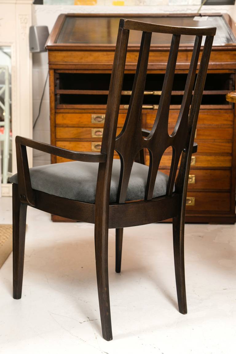 20th Century Mid-Century Pair of  Brasilia Dining Chairs