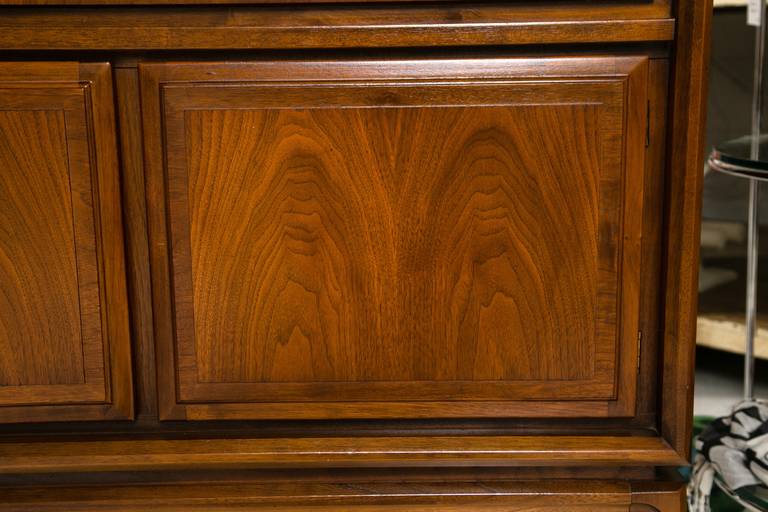 Mid-20th Century Mid-Century Custom Flip-Top Bar Cabinet