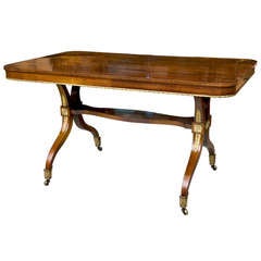 Neoclassical  Rosewood Table