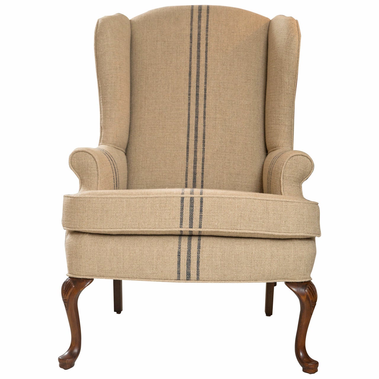 Classic Mid-Century Wing Chair