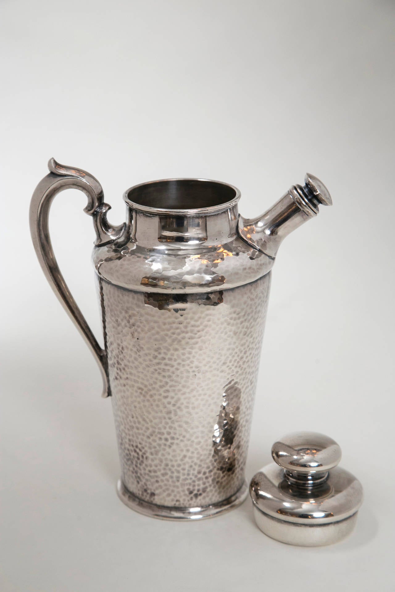 20th Century Early Hammered Surface Shaker