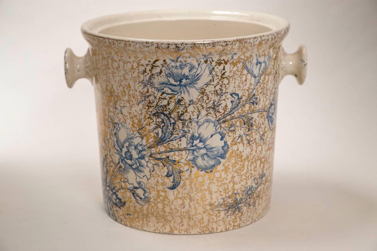 Exceptional Royal Doulton antique slop pail to be used as a wine or champagne cooler. Very good overall condition, may be used for multiple bottles or magnun. Excellent condition with stamp.
