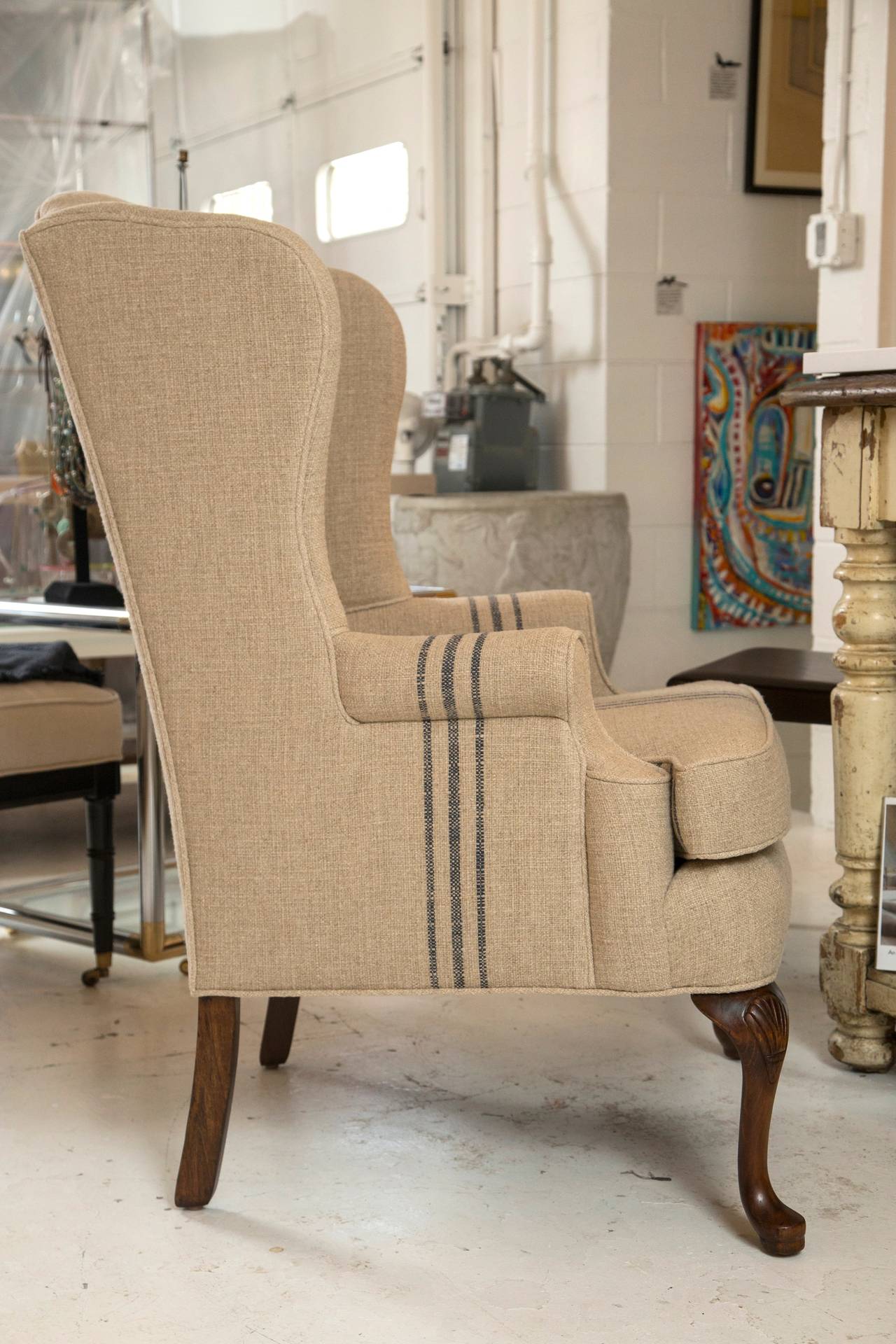 American Classic Mid-Century Wing Chair