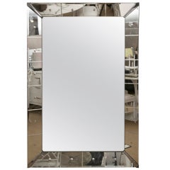 Oversize Zinc Cornered Mirror