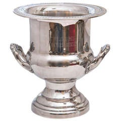 Silver Plate Trophy Champagne Bucket
