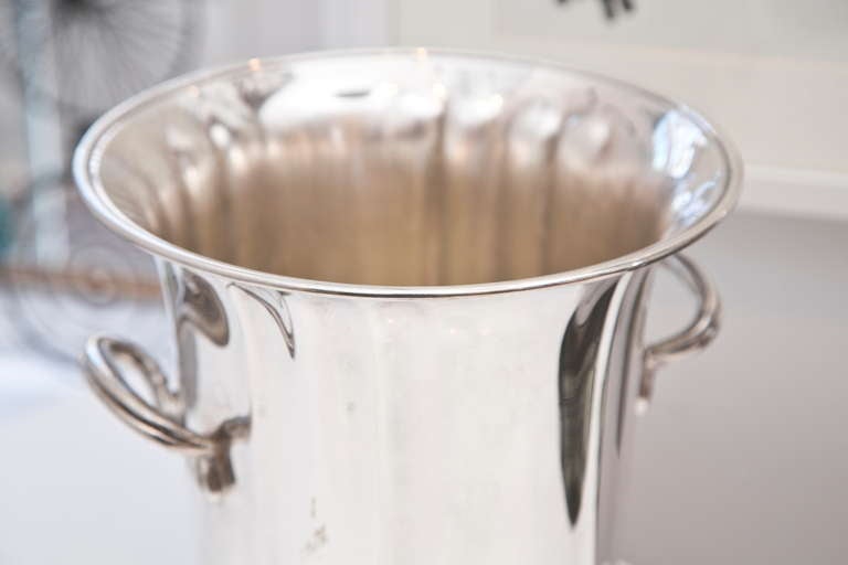 Mid-Century Modern Silver Plate Champagne Bucket