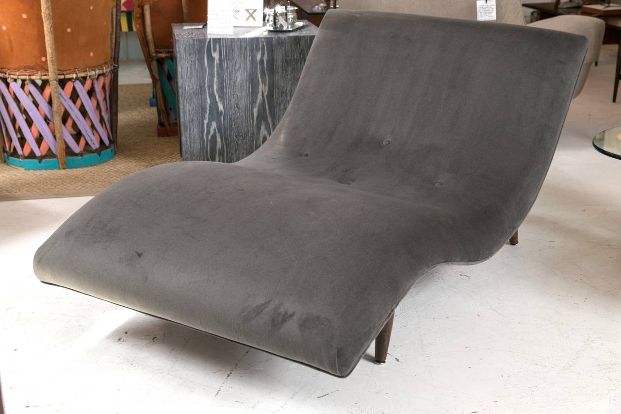20th Century Classic 1960s Double Chaise by Adrian Pearsall