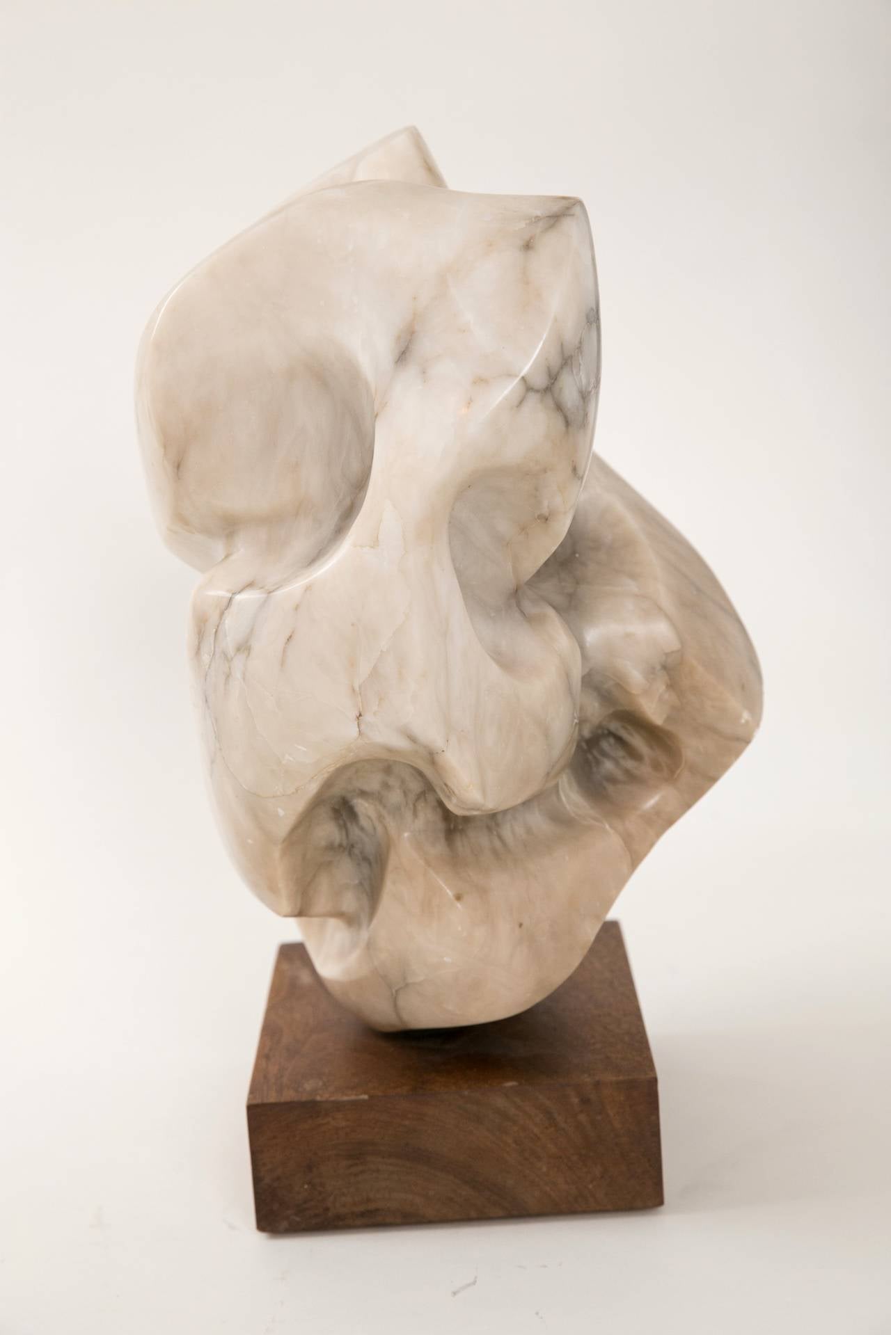Mid-Century Abstract Stone Sculpture In Excellent Condition In Wilton, CT