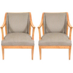 Golden Nordic Birch Neoclassical Bergères 8