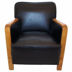 An Art Deco Club Chair