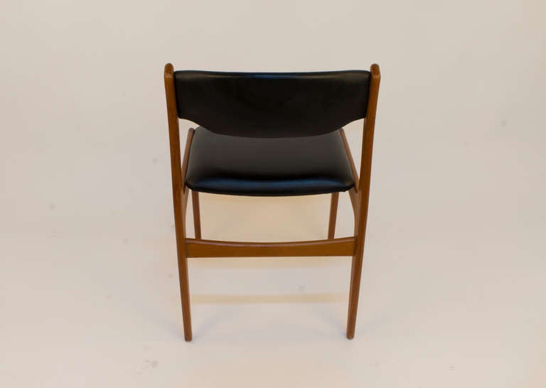 Set of Four Danish Modern Dining Chairs In Excellent Condition In New York, NY