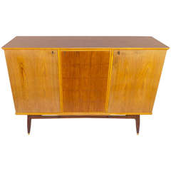 Ash and Teak Swedish Modern Sideboard 7