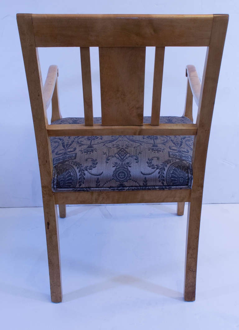 19th Century Gentleman's Biedermeier Desk Chair For Sale