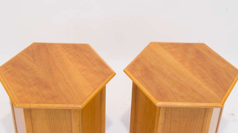 Swedish Pair of End Tables