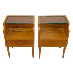 A Pair of Mid-century Modern NIght Tables