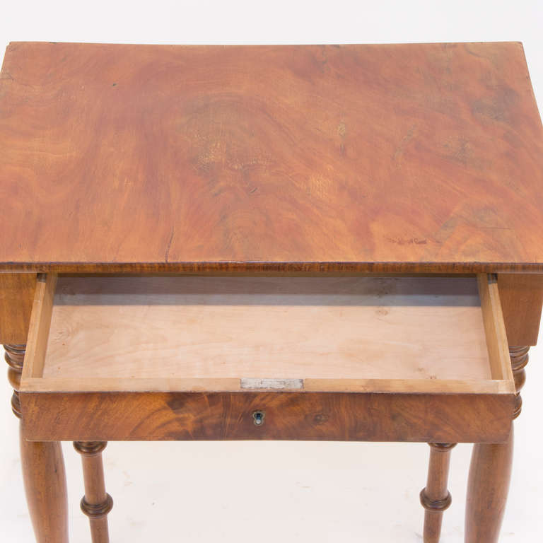 19th Century French Walnut and Fir Renaissance Revival Occasional Table