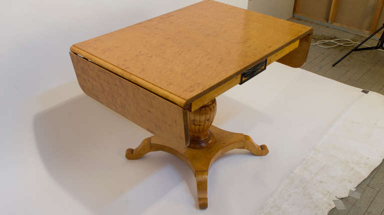 Biedermeier Sofa Table In Good Condition In New York, NY