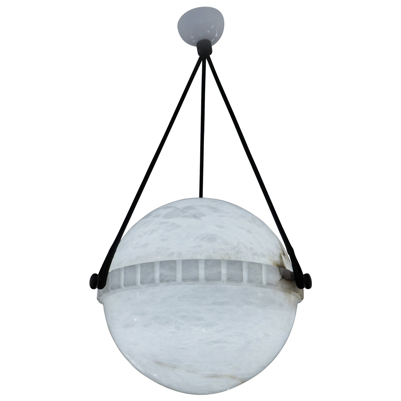 Alabaster Globe Light