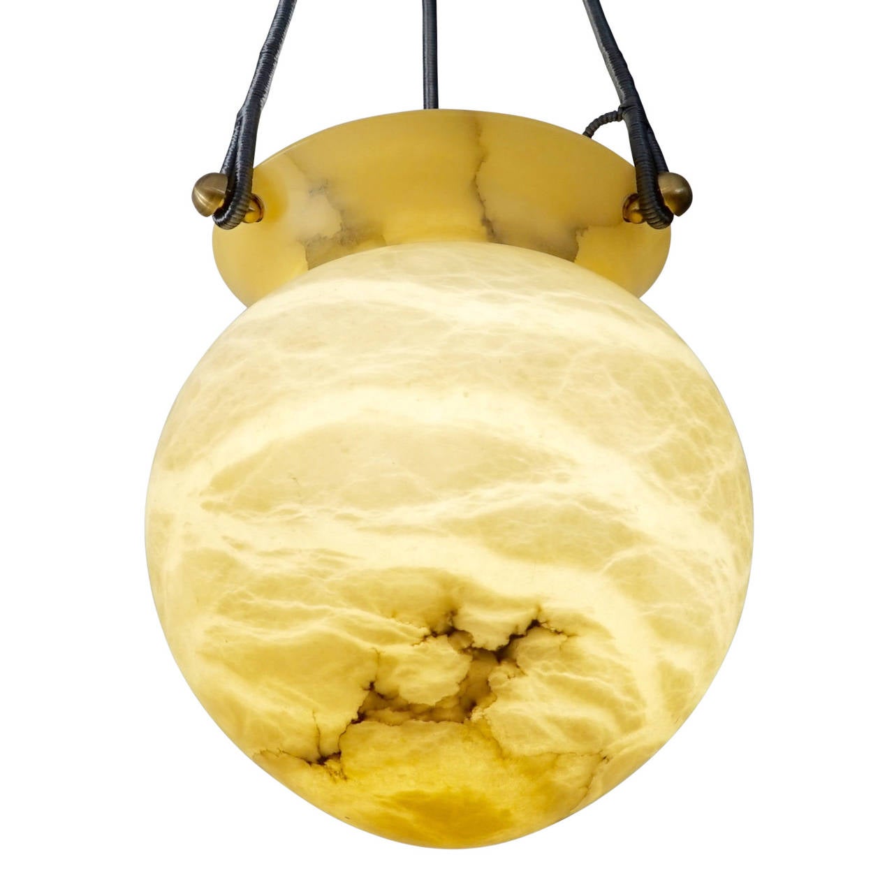 Alabaster Urn Light Fixture