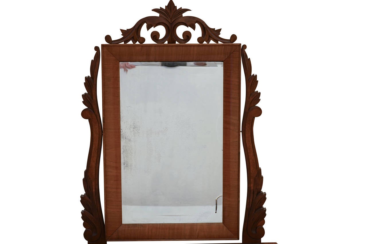 Swedish Renaissance Revival Vanity Mirror