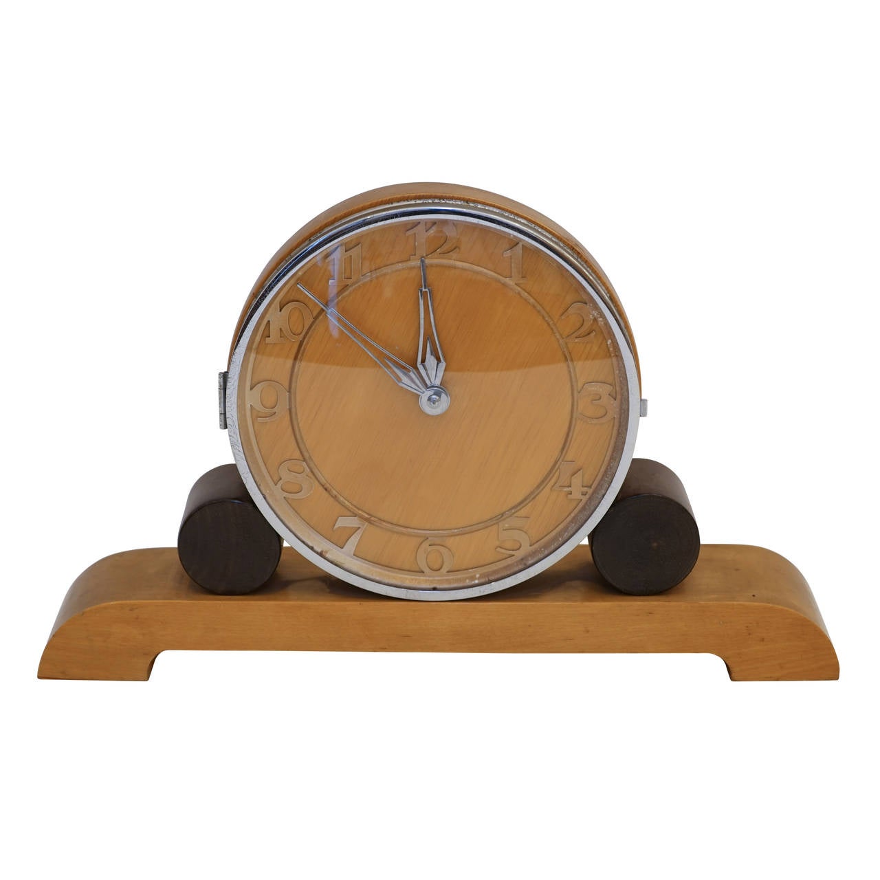 Bauhaus Mantel Clock For Sale at 1stdibs
