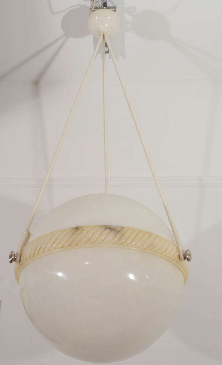 An Alabaster Globe