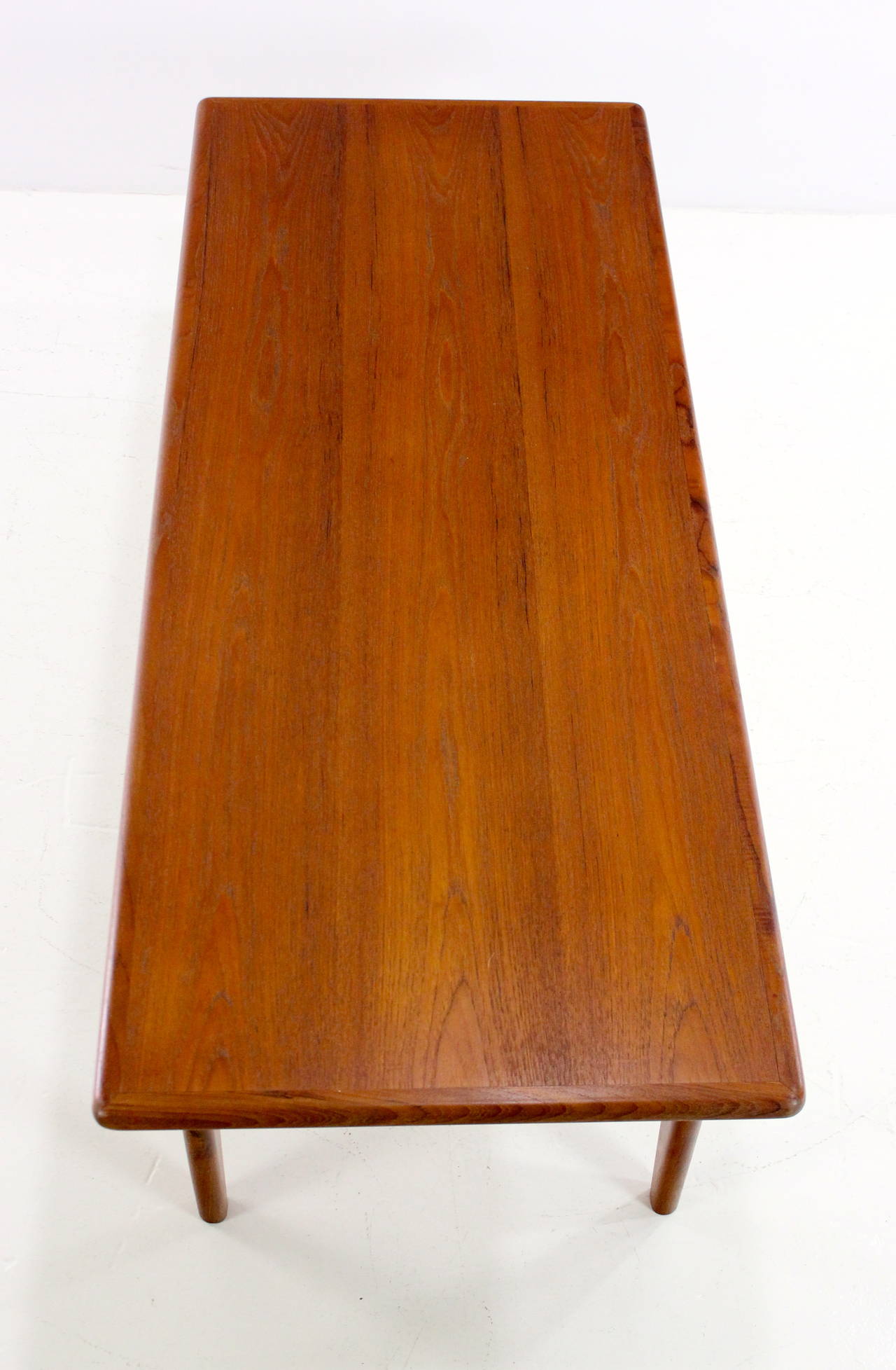 20th Century Danish Modern Teak Coffee Table Designed by JL Moller