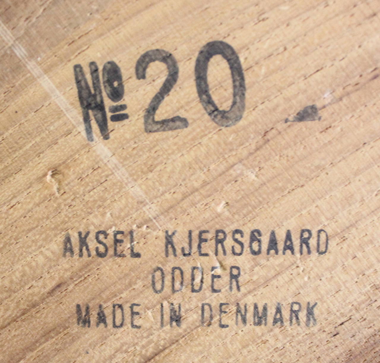 Danish Modern Teak Coat Stand Designed by Aksel Kjersgaard For Sale 1