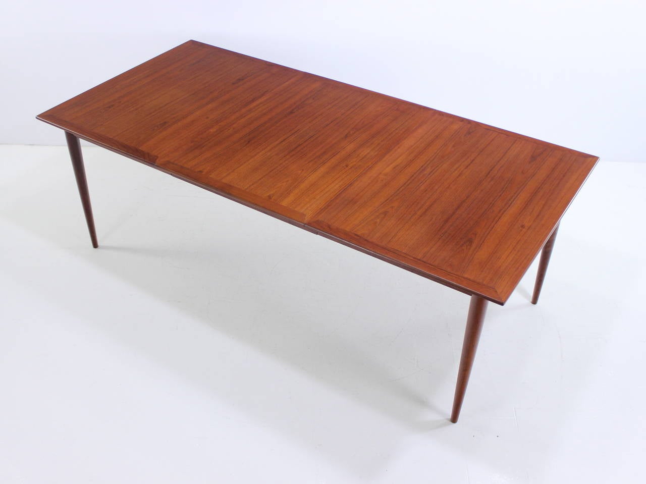 20th Century Extremely Rare Danish Modern Teak Dining Table Designed by Grete Jalk For Sale