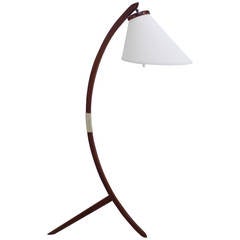 Danish Modern Arc Floor Lamp