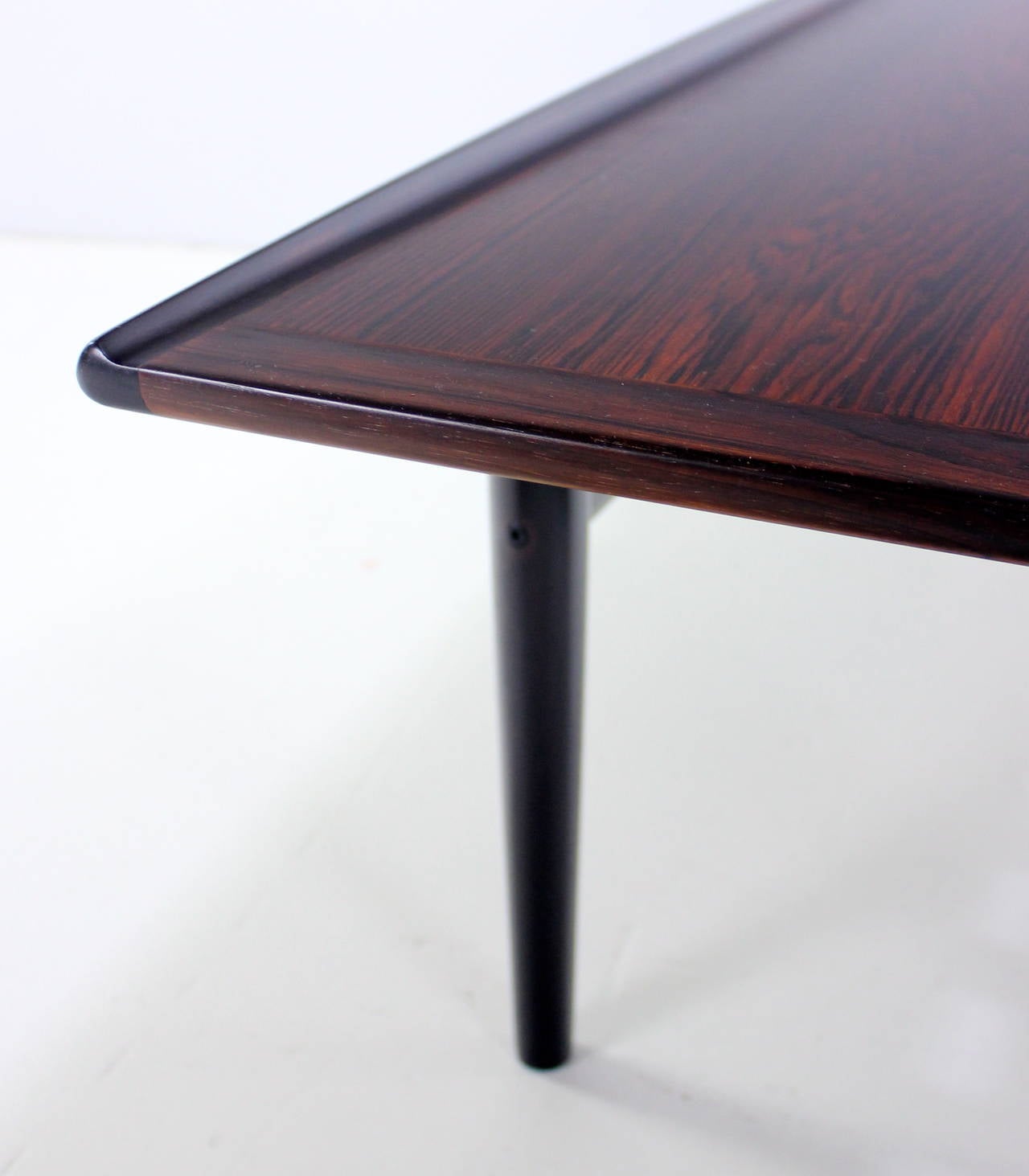 Danish Modern Rosewood Coffee Table Designed by Grete Jalk For Sale 1