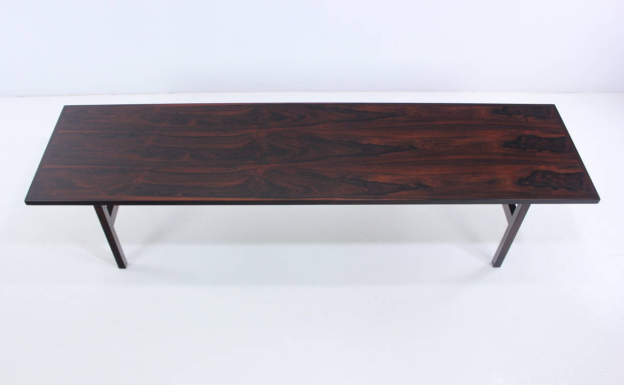 Danish Modern Rosewood Cocktail or Coffee Table