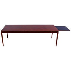 Danish Modern Rosewood Cocktail or Coffee Table Designed by Johannes Andersen