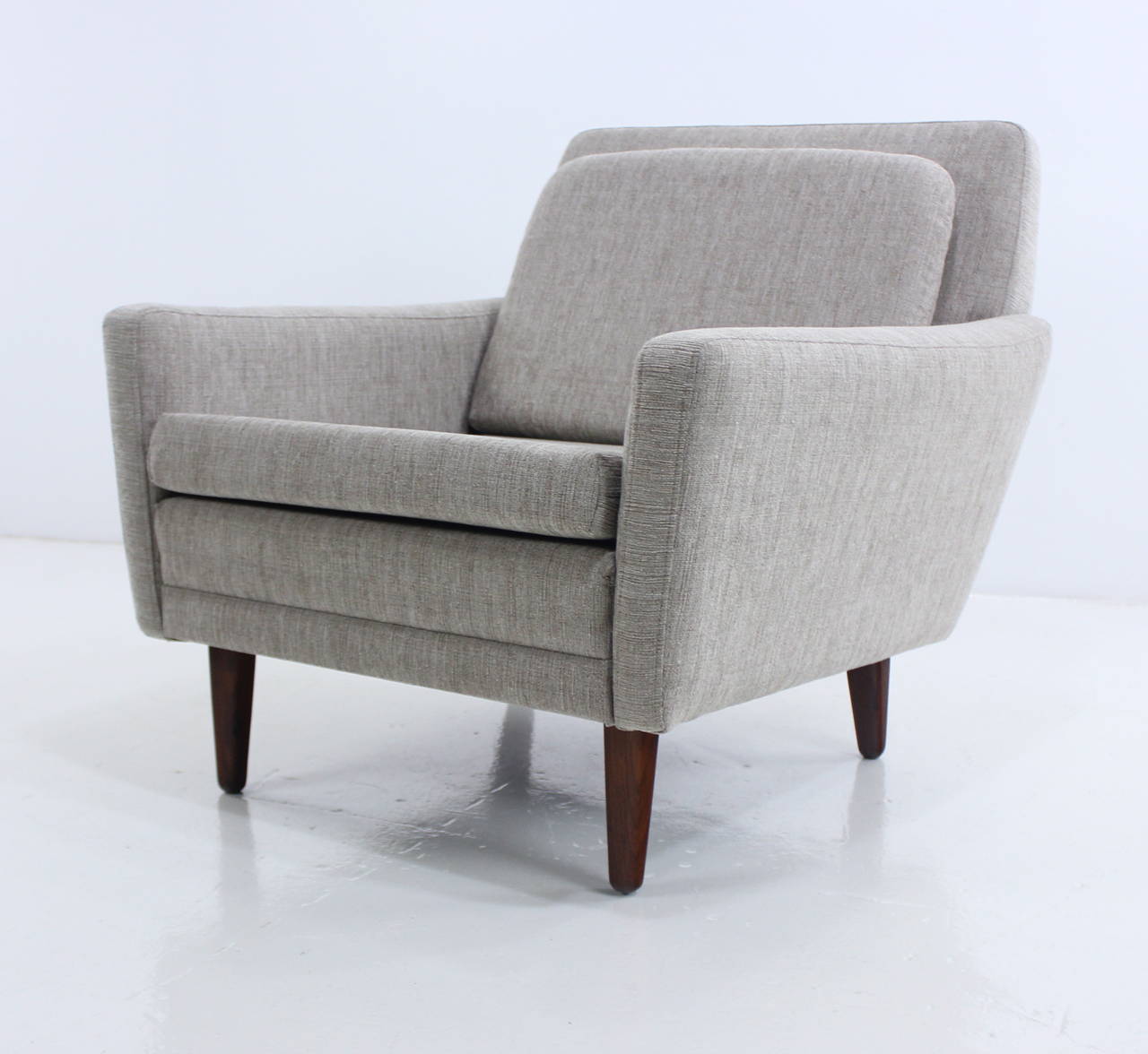 Pair of Danish Modern Armchairs Designed by Folke Ohlsson for DUX For Sale 2