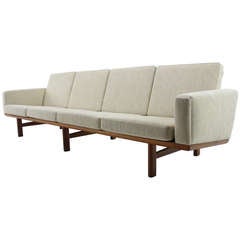 Exceptional Danish Modern Sofa Designed by Hans Wegner