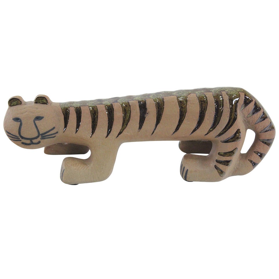 Afrika Tiger by Lisa Larson For Sale
