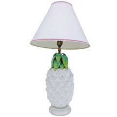Terracotta Pineapple Lamp