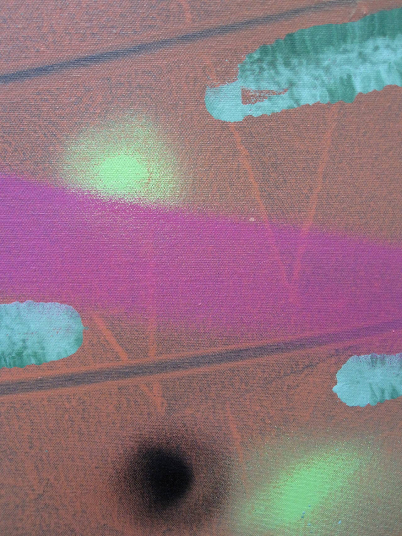 Michael Cullen Todd Acrylic on Canvas "Bridge"