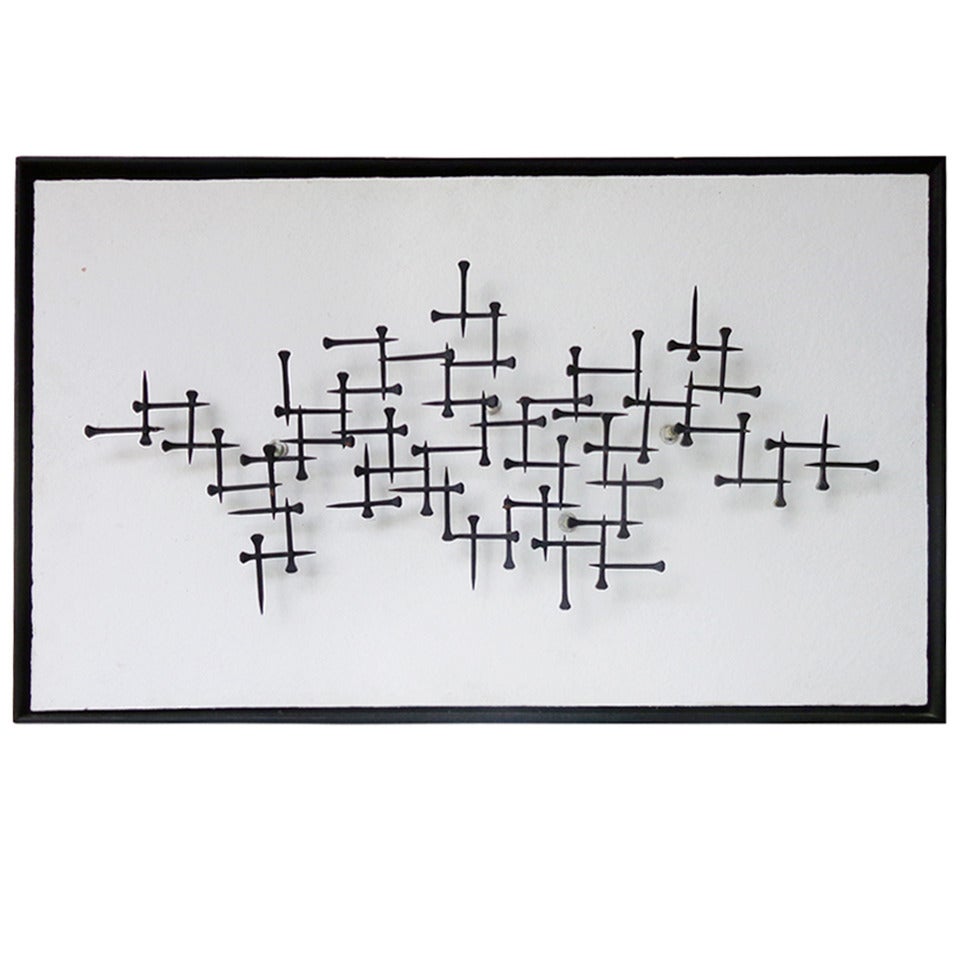 Nail Art Wall Sculpture For Sale at 1stDibs