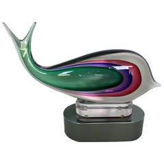 Murano Glass Fish by Luigi Onesto