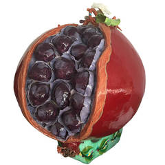 George Alexander Clay Sculpture Pomegranate