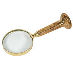 Antique Magnifying Glass with Parasol Handle