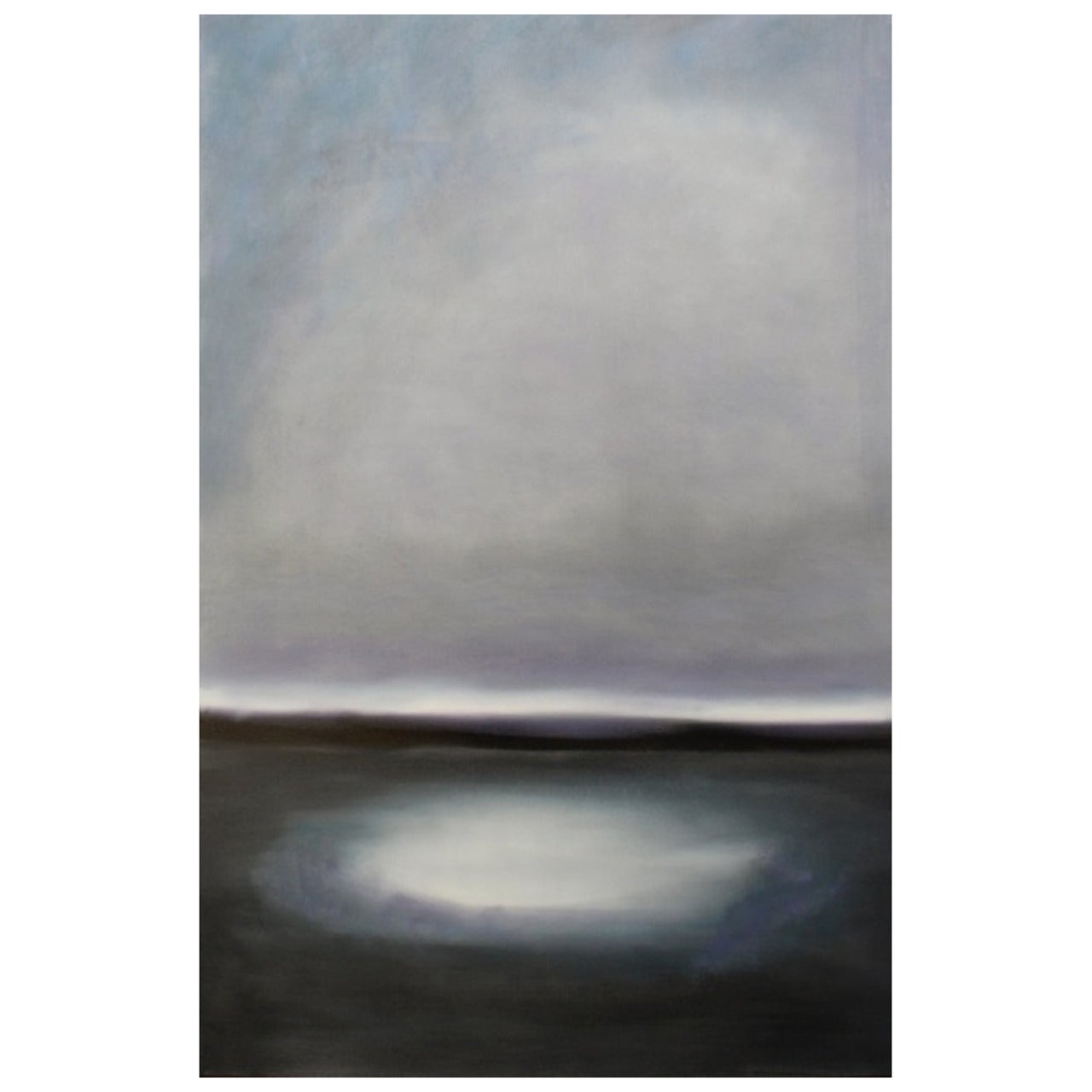 "Lavender Fog I, " Oil on Canvas by Michele D’Ermo For Sale