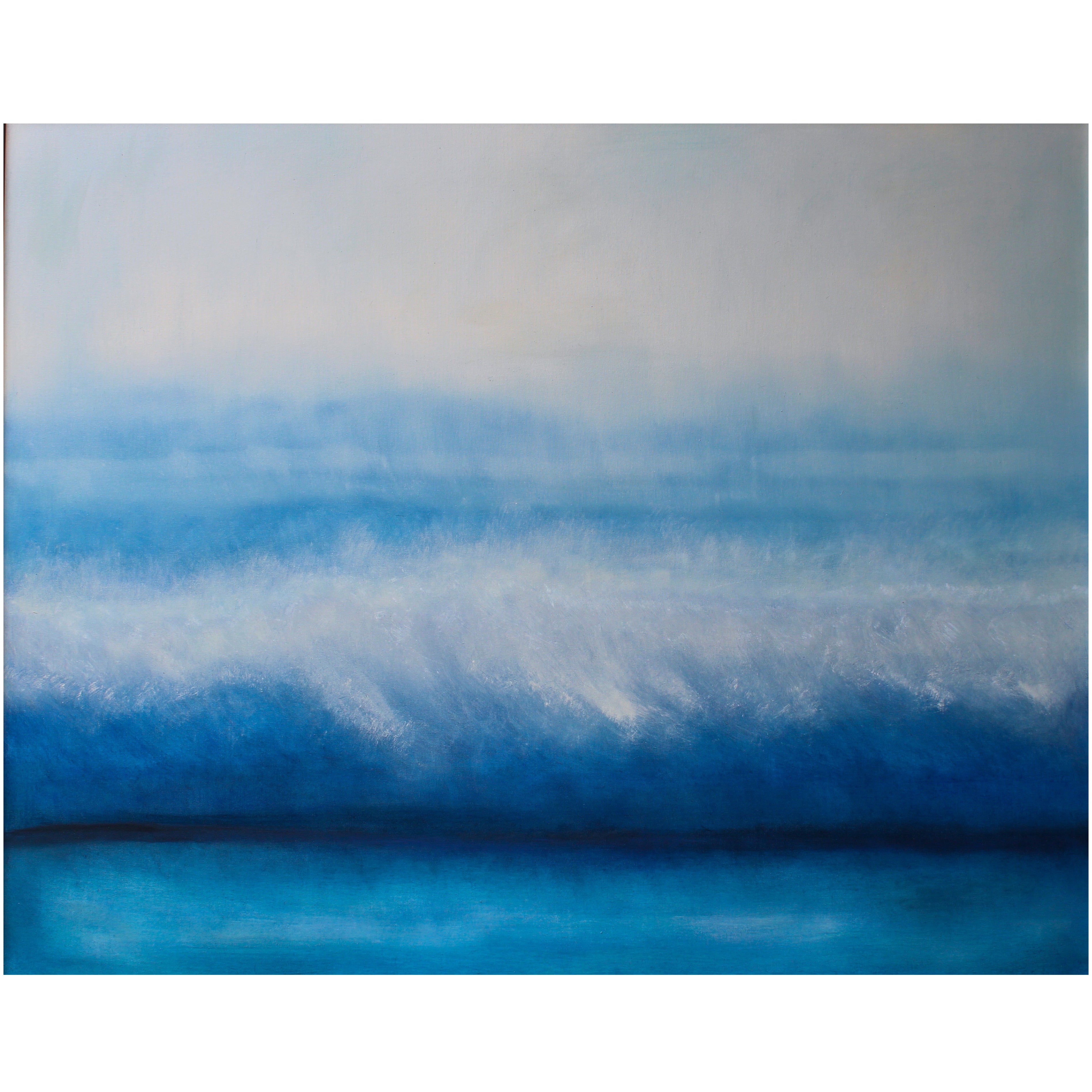 "Deep Blue I" Painting by Michele D’Ermo