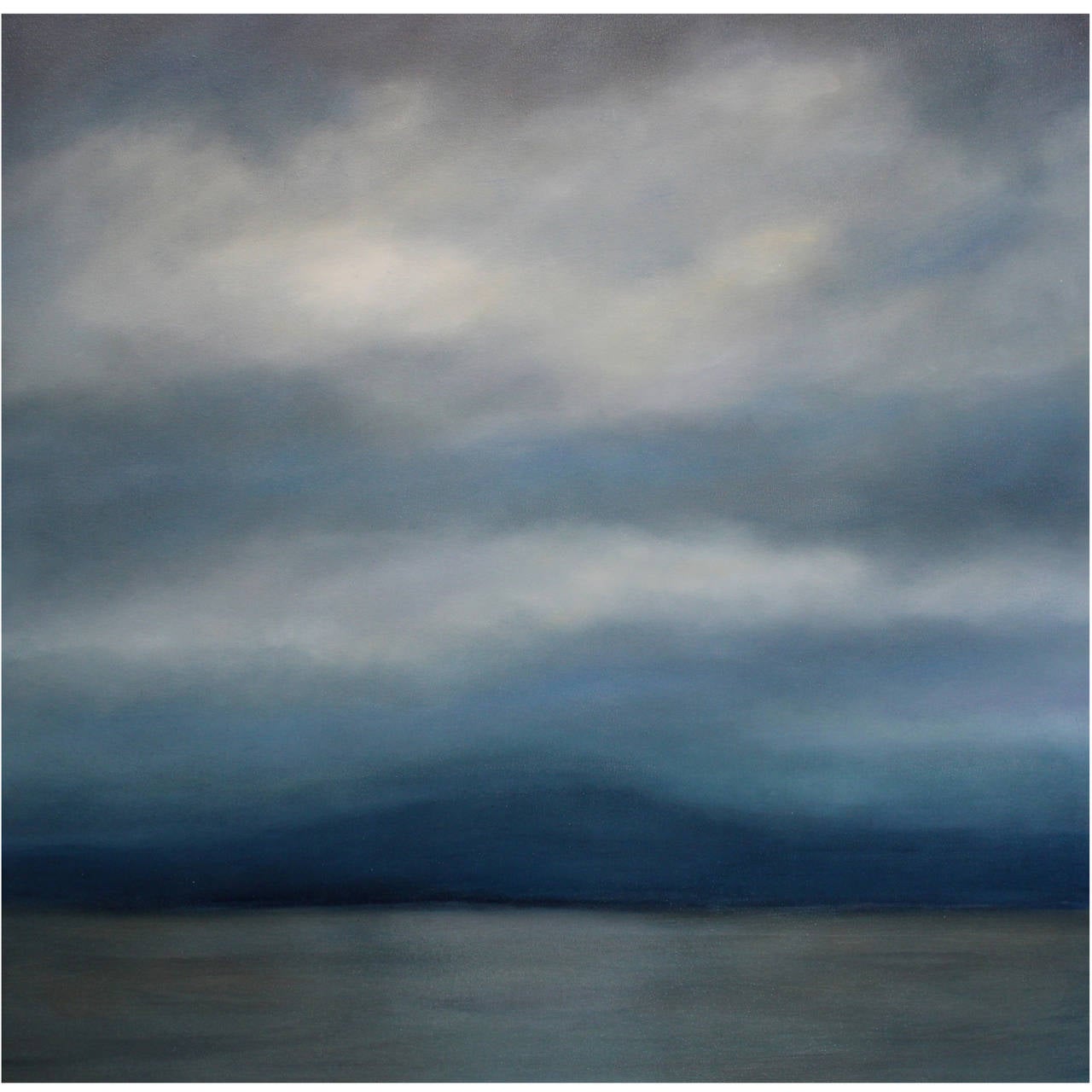 "Deeper" Oil on Canvas For Sale