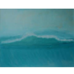 "Turquoise Wave II" Painting by Michele D’Ermo