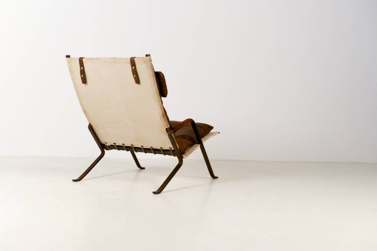 Danish Rare Grasshopper Lounge Chair